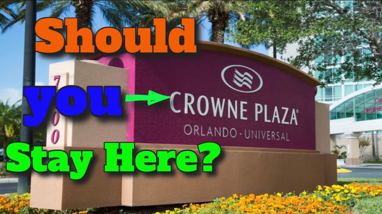 Crowne Plaza universal studios Orlando Florida -  2021:Full hotel Tour during covid