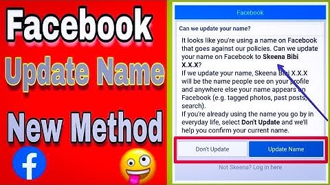 How To Send Facebook Account On Update Name 2021 |fb id Update Name New Trick||By Taimur Creations |