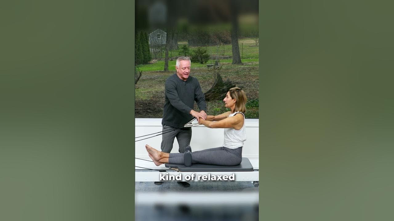 Back Rowing Prep on the Pilates Reformer Teaching Tips with John