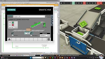 Factory IO - PLC Siemens (Balanza Dinámica / Conveyor Scale)