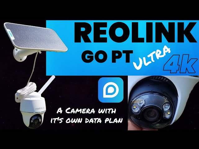 Experience Ultimate Homestead Security: Reolink Go PT Ultra 4K class=