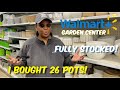 121: Walmart Garden Center FULLY STOCKED! | I Went Crazy, Bought 26 New Pots | Carrollton, Texas