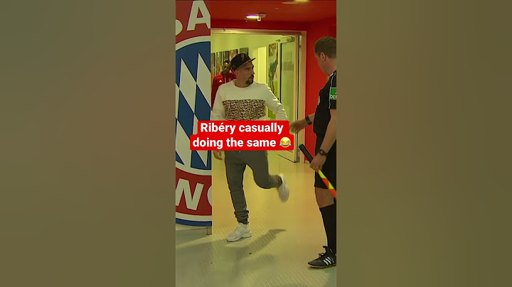 Kennt ihr einen lustigeren Spieler als Franck Ribery? 😅😂