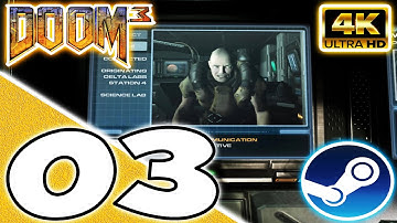 Doom 3: Redux - 100% Walkthrough (Nightmare, No Damage) Part 3 - Mars City Revisited (UHD) [4K]