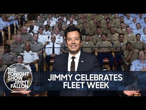Jimmy Celebrates Fleet Week, Biden's Press Conference Jump Scare | The Tonight Show