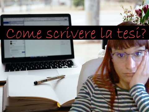 Video: Come Scrivere Una Tesi Di Dottorato Da Soli