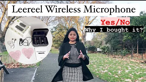 Leereel Wireless Microphone || Unboxing and Review || Outdoor & Indoor Review. Why I bought it?