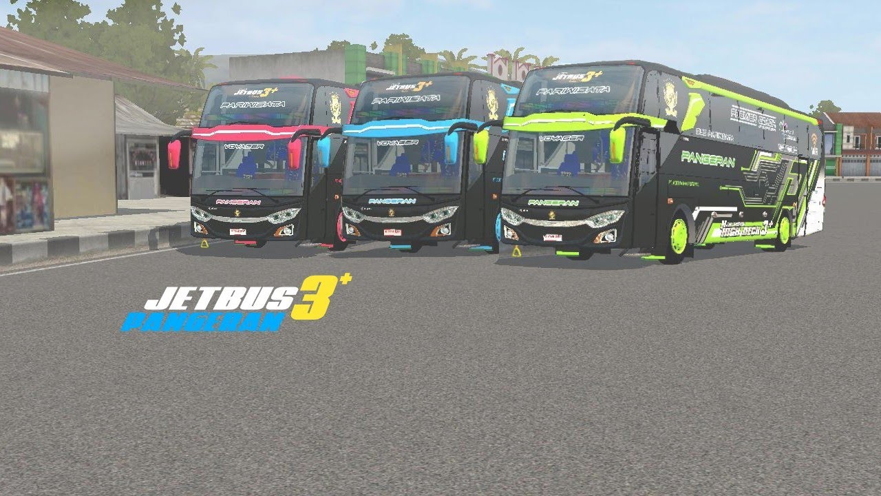 Livery Bus Simulator Indonesia Jetbus 3+, 388 Livery