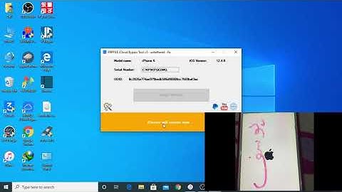 [Windows] FREE icloud bypass tool v3 untethered auto block Update OTA - Erase all data & settings