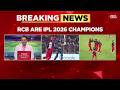 Breaking: RCB Defeats GT To Win 2nd Successive IPL Title | Viral Kohli | IPL Final 2026 | Patidar