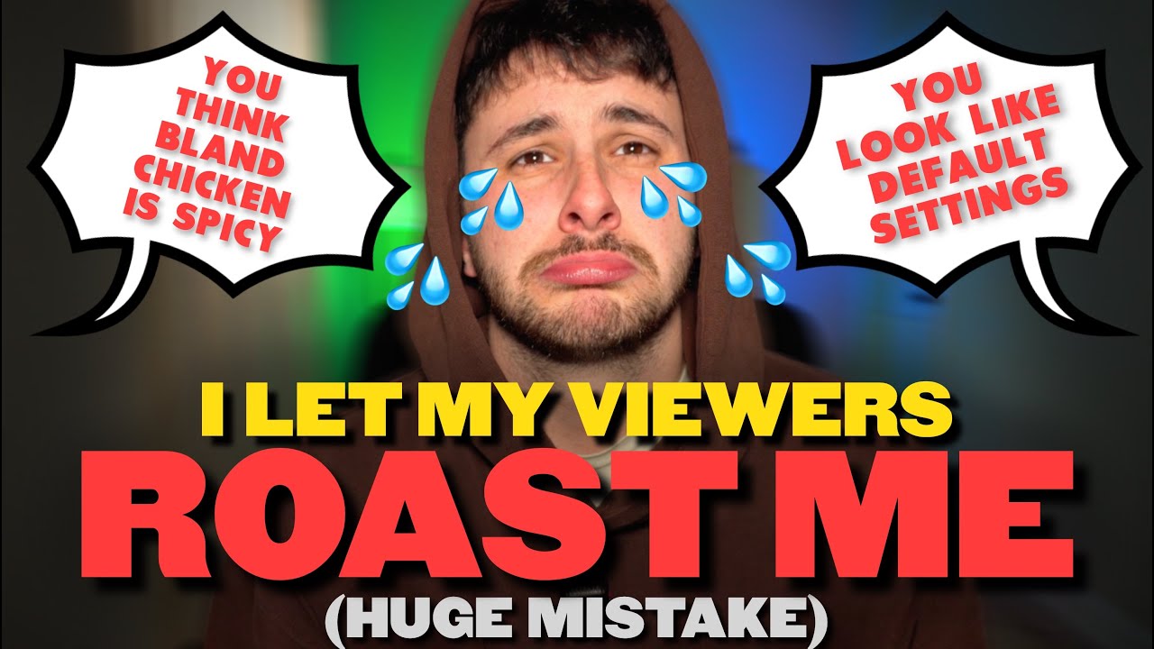 Я позволил своим зрителям высмеять меня... огромная ошибка.