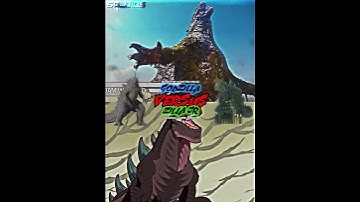 Monsterverse Godzilla Vs Zilla Jr #tristargodzilla #zillajr #monsterverse #godzilla #wisedit #kaiju