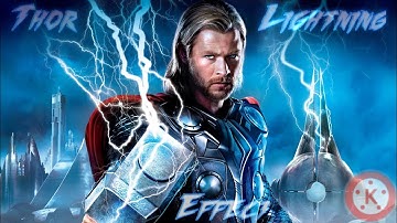 #lightning #thoreffect Thor hammer catch and lightning effect on android kinemaster..