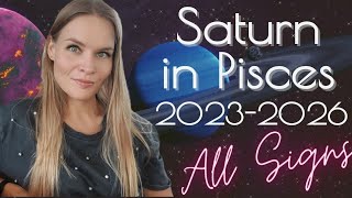 A MAJOR CHANGE: SATURN in PISCES ♓️ 2023-2026 ALL SIGNS 💫