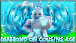 I Got My Cousins Account Diamond Rank With Aery Kit In Ranked Roblox Bedwars