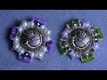 Tutorial: Button Brooch. Пуговица Брошь Орден. Part 2