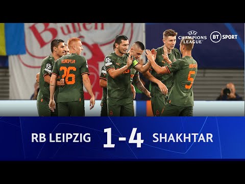 RB Leipzig v Shakhtar Donetsk (1-4) | What a result for the Ukrainians | Champions League Highlights