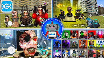 Nextbots in Playground Mod New Update ? Cursed Gman Skibidi Toilet ? TriTitan Large TV man Gameplay