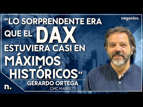 “Lo sorprendente era que el DAX estuviera casi en máximos históricos”. Gerardo Ortega