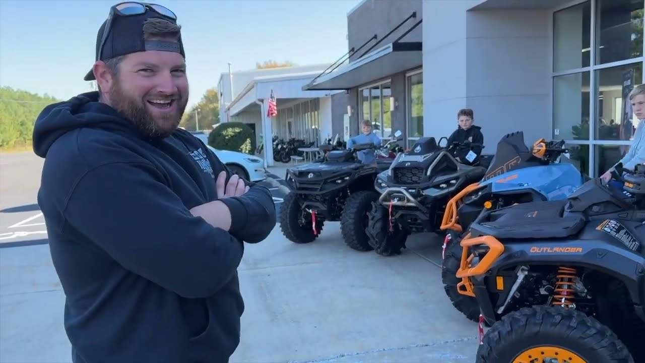 Мы добавили в свой парк ещё ЧЕТЫРЕ квадроцикла Can-am 2026 года выпуска