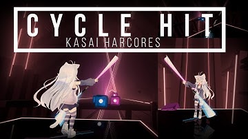 【BeatSaber】CYCLE HIT / KASAI HARCORSE(TrueVR Mode)【AlternativePlay-Darth Moul Style】
