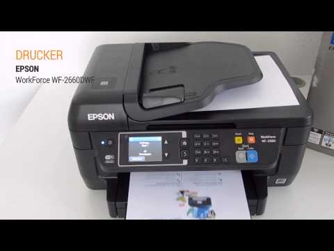 Epson WorkForce WF-2660DWF Hands On Test - Deutsch / German ►► notebooksbilliger.de