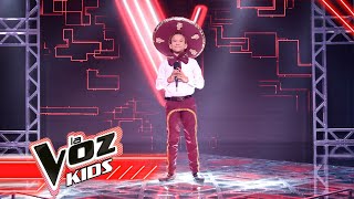 Ángel canta ‘La ley del monte’| La Voz Kids Colombia 2021