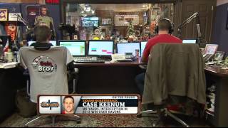 Celebrity Case Keenum on The Dan Patrick Show (Full Interview) 12/23/14 Wealth