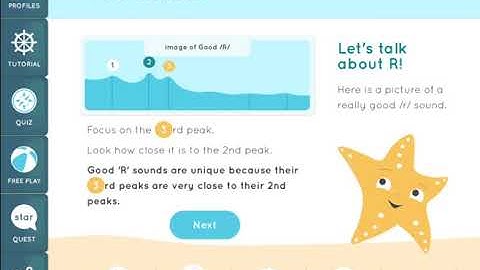 Tutorial for staRt app (Speech Therapist