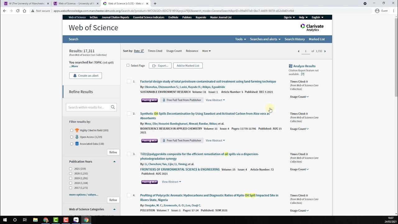 Direct export from  of Science into EndNote 20 YouTube