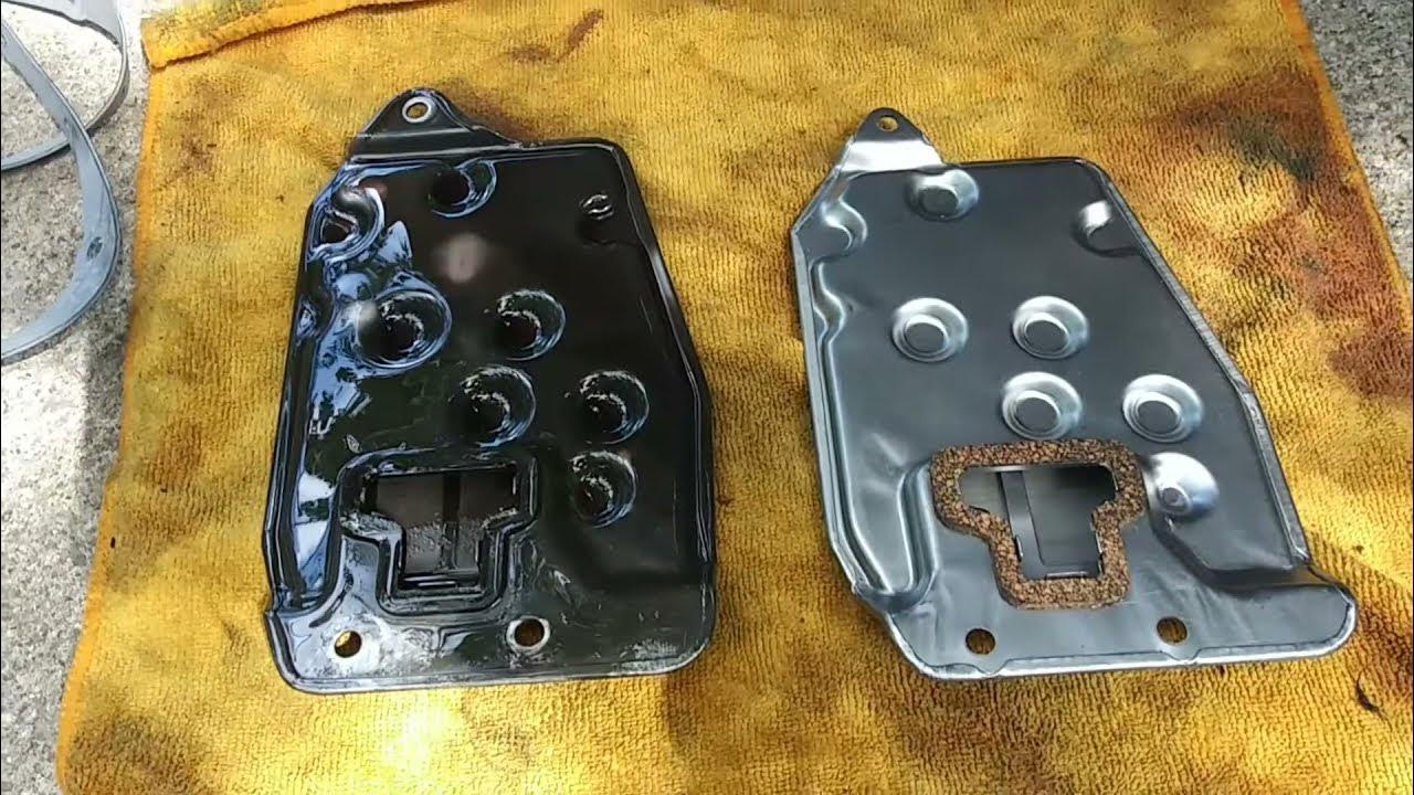 2003-2008 toyota corolla transmission filter change - YouTube