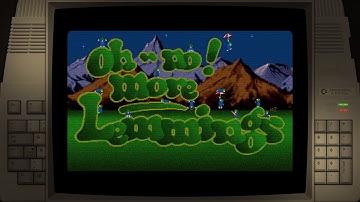 Oh No! More Lemmings  (Amiga - DMA Design - 1991) PUAE Batocera 37 2023
