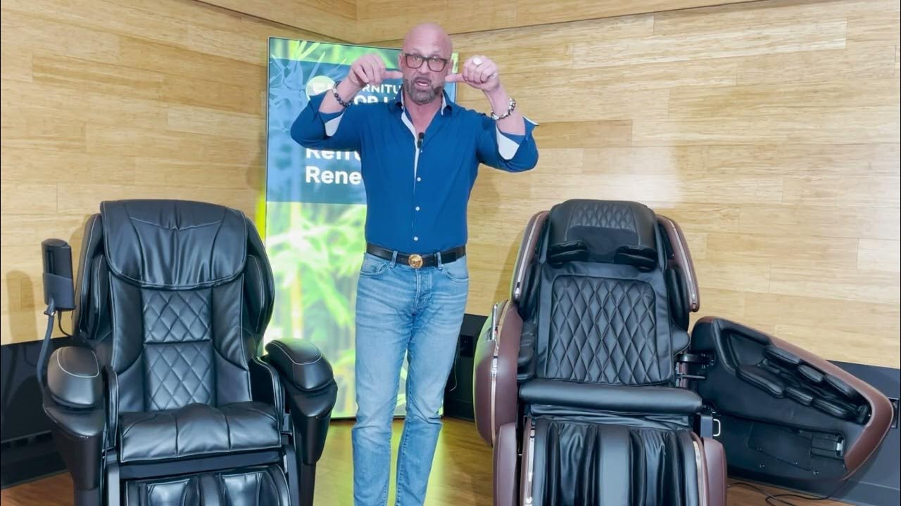 2D, 3D and 4D Massage Chairs Explained by Furniture For Life YouTube