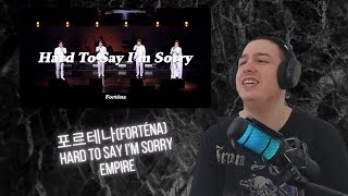 포르테나 Forténa Fan Reacts To  [For_LiveCam]  Hard To Say I’m SorryEmpire