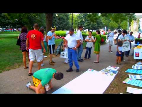 100 Cities against Stoning Protest at DuPont Circle in Washington DC, August 28, 2010