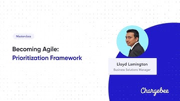 Prioritization Framework: How Chargebee’s Data Team Uses Scrum & Agile Methodology?