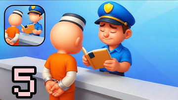 Prison Life Idle Game - Gameplay Walkthrough Part 5 - Best Idle Prison Simulation (iOS, Android)