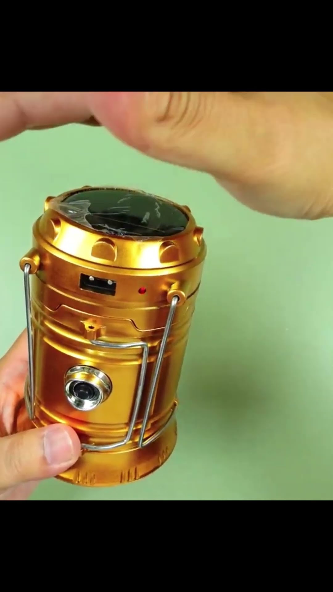 I Tested a Solar Camping Lantern — Stunning Looks, Weak Light Output