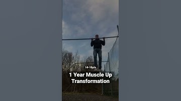 1 Year Muscle Up TRANSFORMATION | 14-15 Years Old