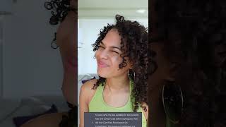 ChatGPT Did My Hair 👀😮 Day 3 Update #CurlyHair #AI #Haircare #ChatGPT #Curls