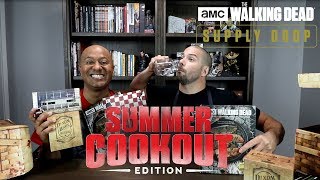 AMC The Walking Dead Supply Drop Box Unboxing!!  (June 2019) Summer Cookout Edition