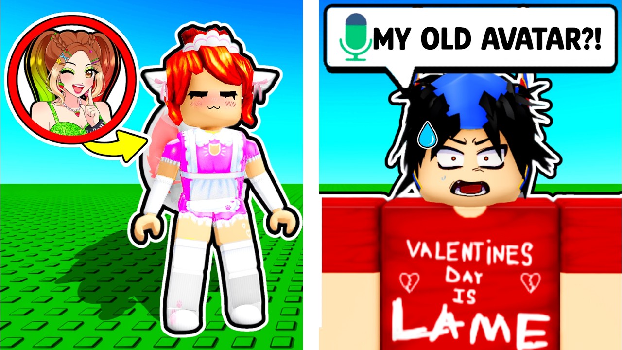 Exposing Strangers FIRST EVER AVATARS on Roblox Voice Chat