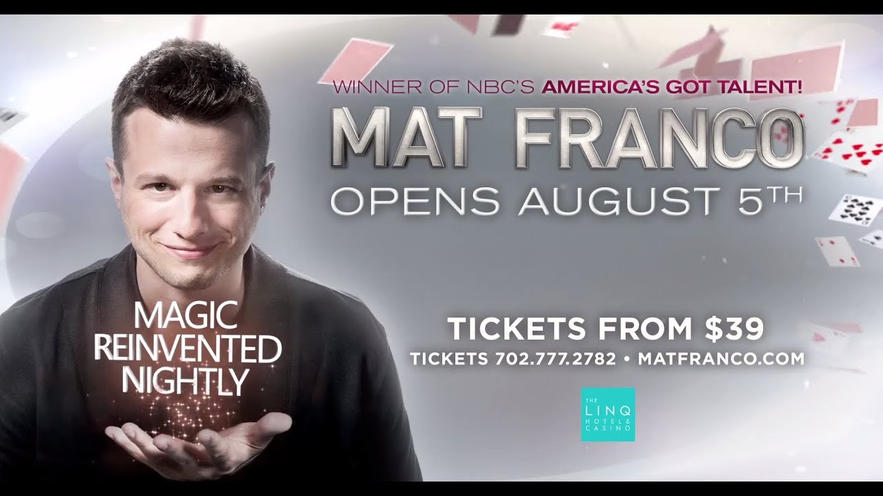 Mat Franco Seating Chart