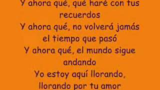 y ahora que -il mondo di patty karaoke chords