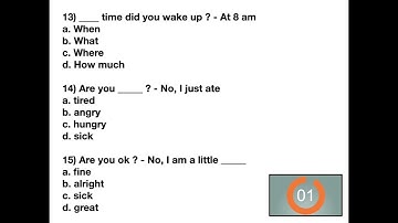 ESL PLACEMENT TEST (Russian)