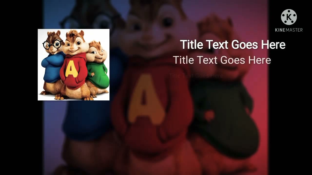 kidscole feeling myself chipmunk 🐿 New version.