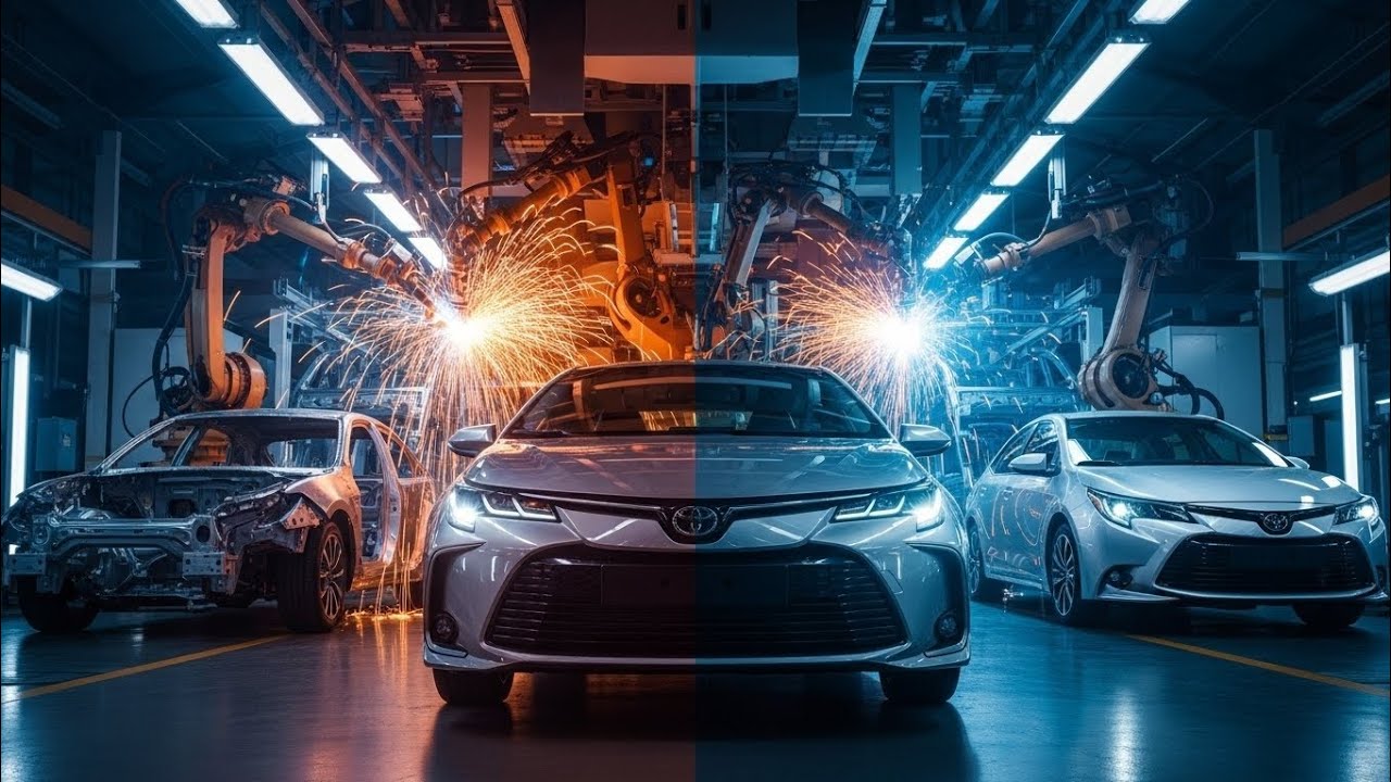 Corolla Car Manufacturing Factory Process | How Corolla Cars Are Made Step by Step