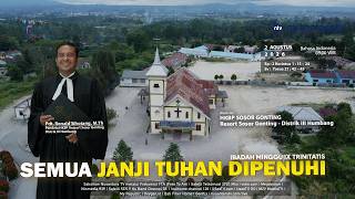 ALL OF GOD'S PROMISES FULFILLED | Nusantara TV Online Service from HKBP Sosor Gonting