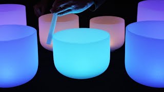 Restore Inner Peace & Alignment - 432Hz Crystal Bowls Aura Cleansing Sound Bath