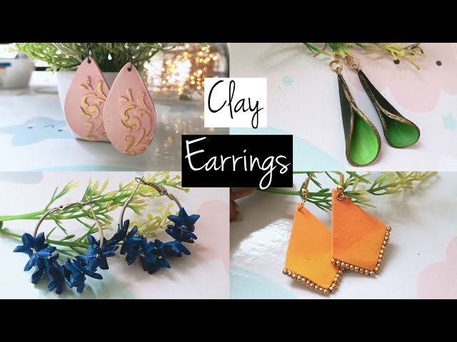 1 Spot Remaining} [July 24 - 28] Jewelry Design with Air-Dry Clay & U –  Clay House Art